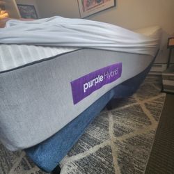 PURPLE Hybrid Mattress & Adjustable Base (KING)