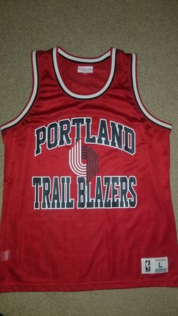 Mitchell and Ness Portland trail blazers jersey