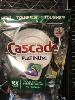 Cascade Platinum ActionPacs, 18 count
