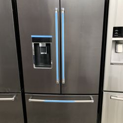 Kitchen Aid French Door In Black Stainless Counter Depth