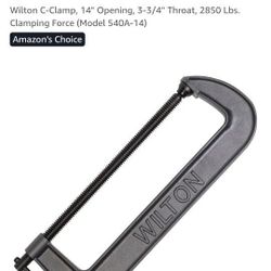 METAL WILTON C- CLAMP 