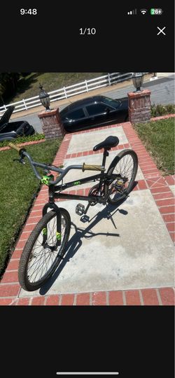 Tony Hawk BMX TH 720 Park Series 24 inch Bike - Matte Black Rear Vintage Tony Hawk