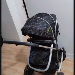 Safe plus 3 in 1 Foldable Baby Kids Travel Stroller 👶😍❤️