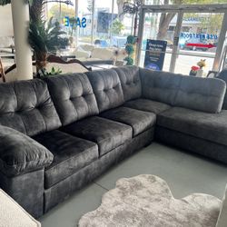 Sectional, Pull Out Bed , Mattress , L Shape 