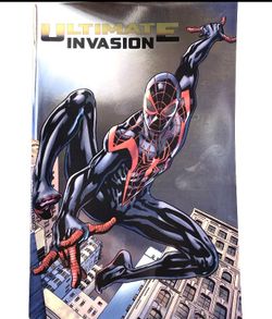 #1 Marvel Comics Ultimate Spider-Man Brian Hitch Foil Variant Cover B