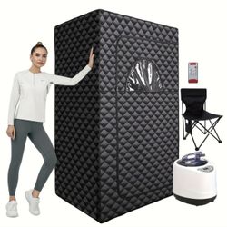 Portable Steam Sauna Box For Home One Person Full Body Sauna Spa