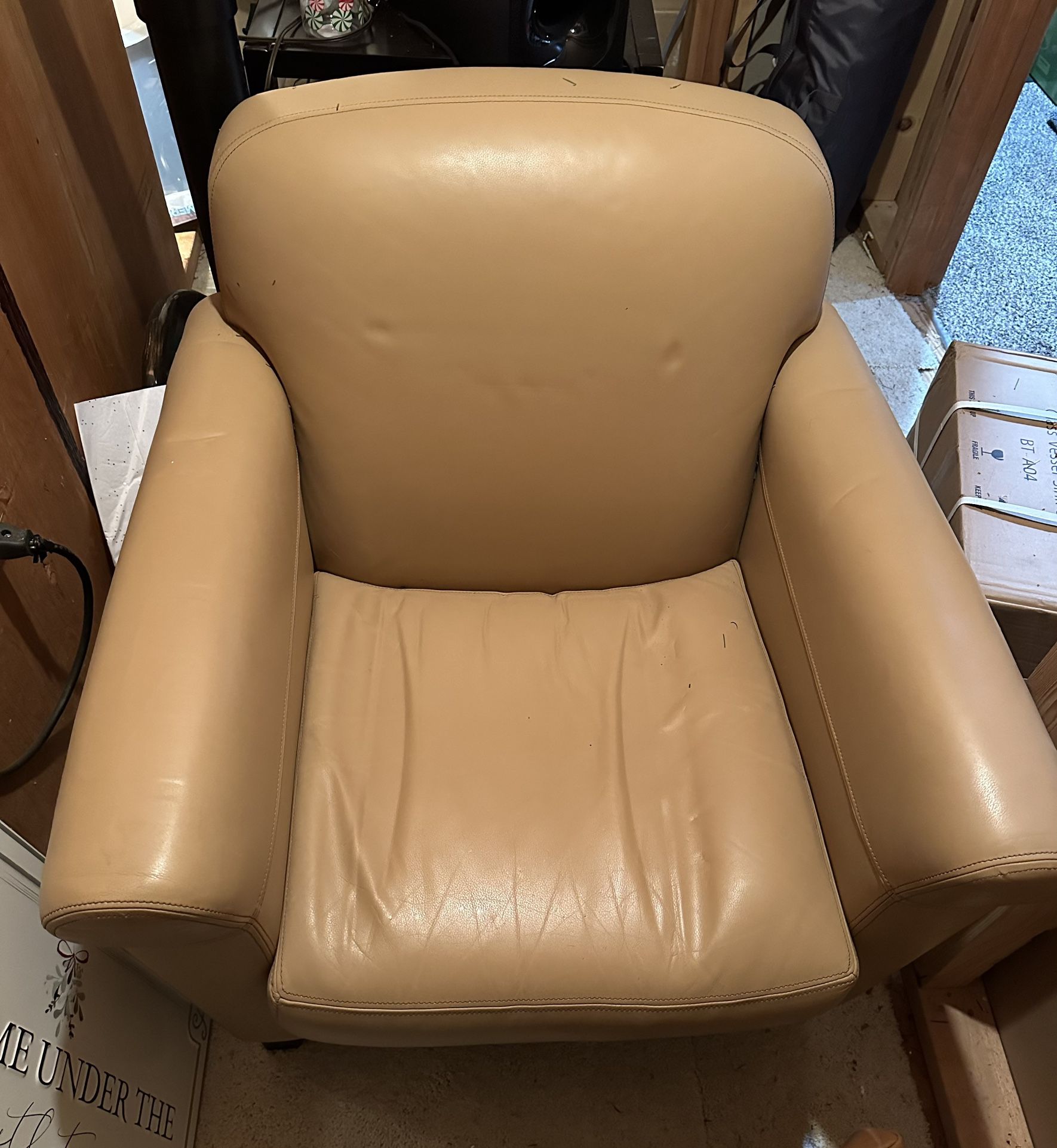 Leather Armchair 
