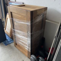 Wood Chest Bench 