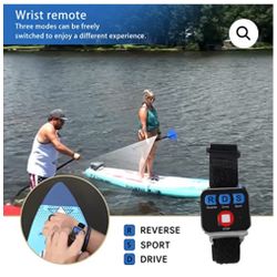 Surfboard Electric Fin, SUP Fin Rechargable Electric Fin Stand Up Paddle Board, Portable Underwater Thruster Surf Board, Paddle Board Push Motor Fin w