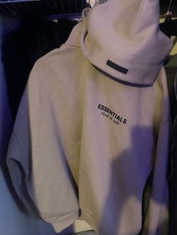 Essentials Fear of God hoodie tan size m