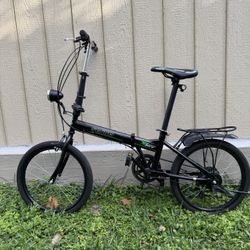 Senbei Super Bike Sport folding bike with 20-inch tires for $100