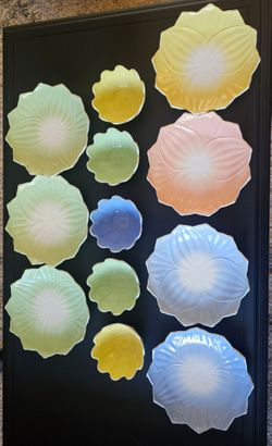 Anchor Hocking Lotus or Leaf and Blossom dishes