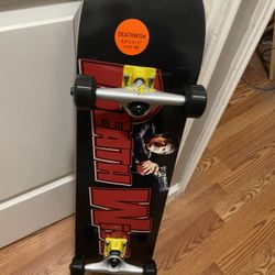 Néw Skateboard Death Wish 8;0 Real Wood Pro Deck $120 