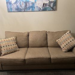 Comfortable Sofa and Matching Armchair Set – Great Condition!