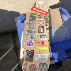 Supreme Stickers Skateboard