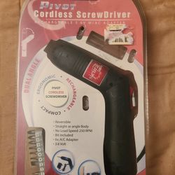 CORDLESS SCREWDRIVER 