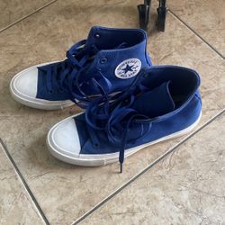 Blue Converse 