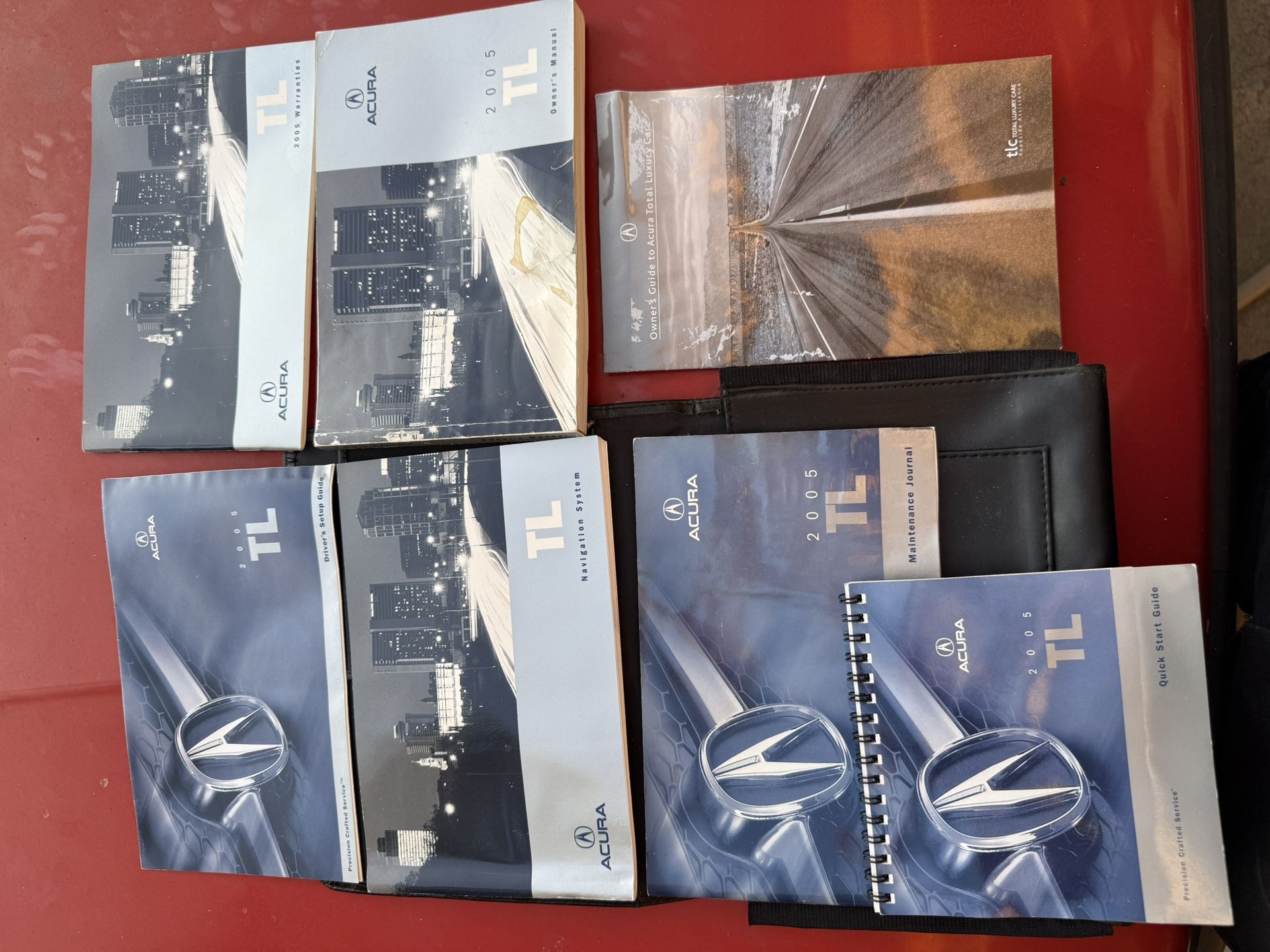 Acura TL Owners Manual & Case
