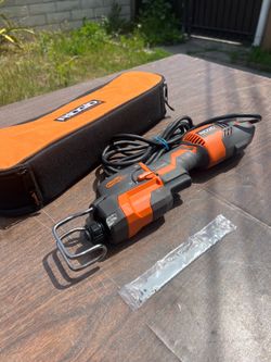 RIDGID Thru Cool 6 Amp Corded 1-Handed Orbital Reciprocating Saw Kit