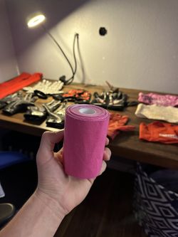 Pink Turf Tape Sleeves