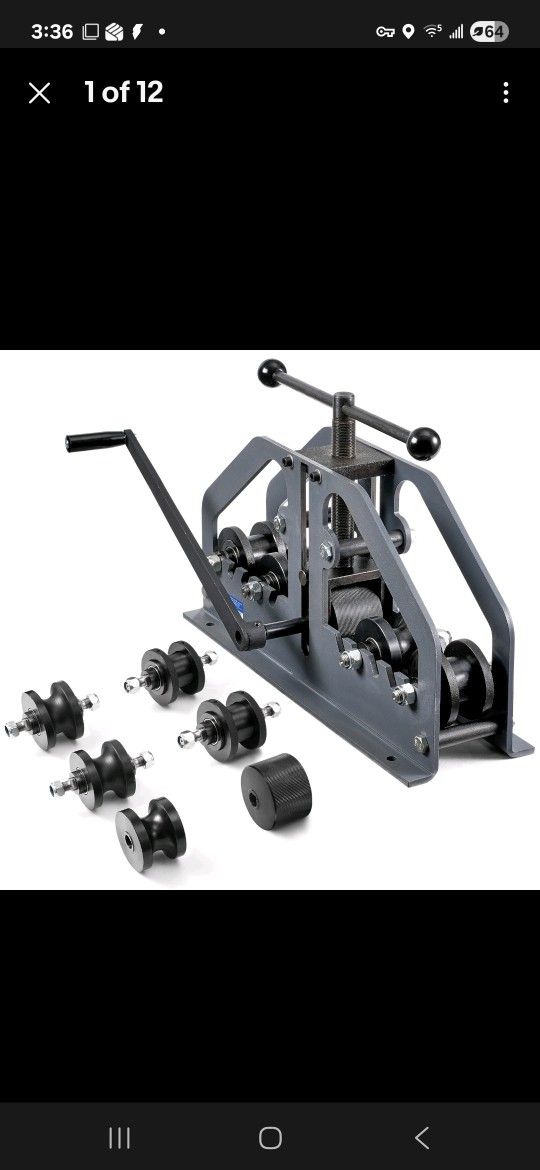 1/2 - 1-1/2" Tubing/ Flat Steel Bender