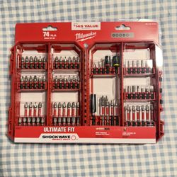 Milwaukee Shockwave Impact Duty Bit Set – 74-Piece