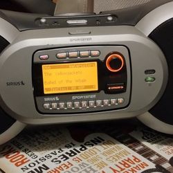 Sirius Satellite Boombox  Radio 