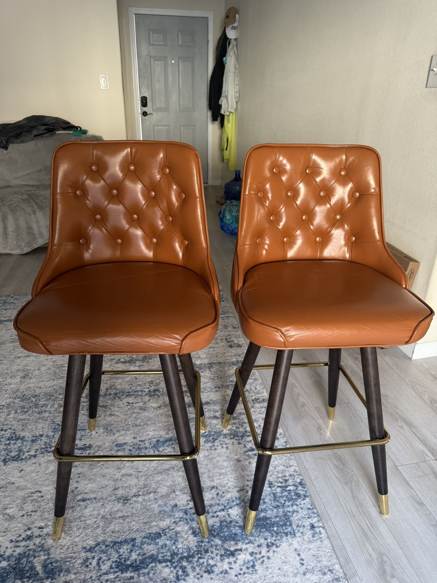 2 Modern Bar Stools - Great Condition