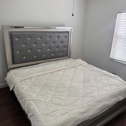 King Size Bed Frame & Headboard 