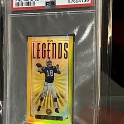Peyton Manning Football Card