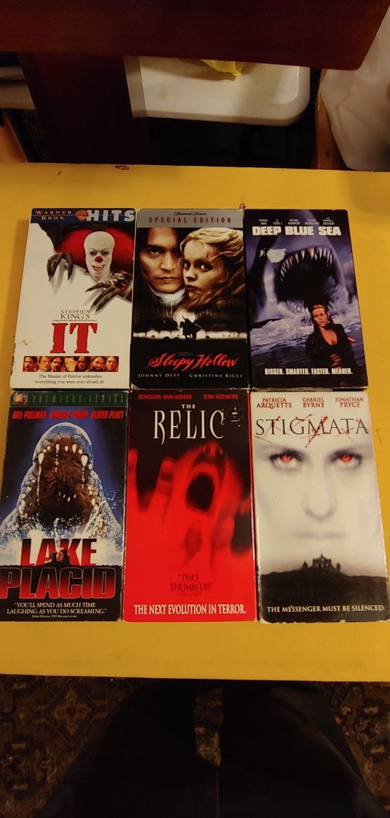 Horror vhs