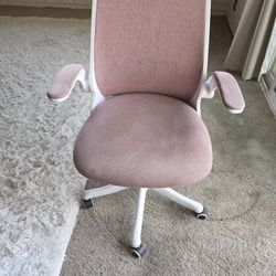 Computer, Desk Chair Pink Work From Home, School Work