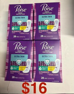 Poise Pads Bundle Size 3
