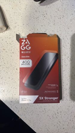 Zagg iPhone 16 pro glass elite screen protector