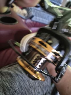 Big game fishing rail open face