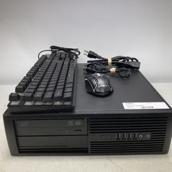 HP COMPAQ 6300 PRO - I7/ 32GB / 2TB PC W/ KEYBOARD & MOUSE