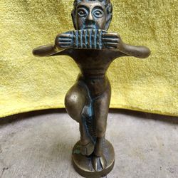 Greek God Pan Reed Hood Ornament