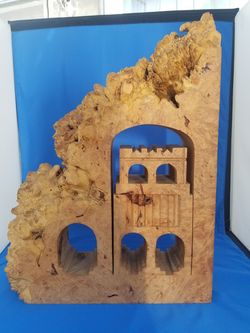 Michael Elkan Burl Wood Studio Box