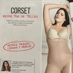 Faja Corset Reductir De Tallas  Chemissete 