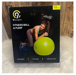 Champion Fitness Ball & Pump