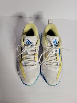 Nike Giannis Immortality 3 Basketball Shoes Men's Size 10 Blue Yellow DZ7533-101