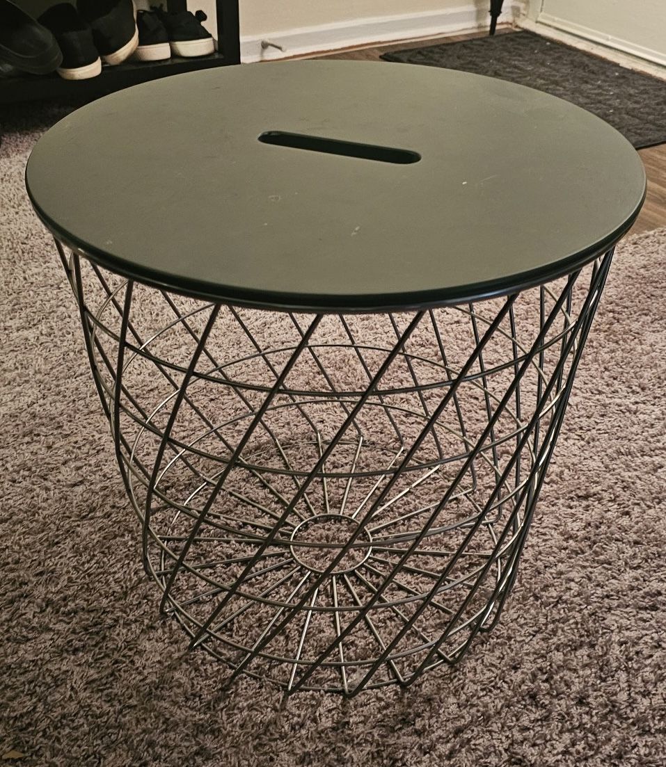 IKEA Kvistbro Table/Storage basket