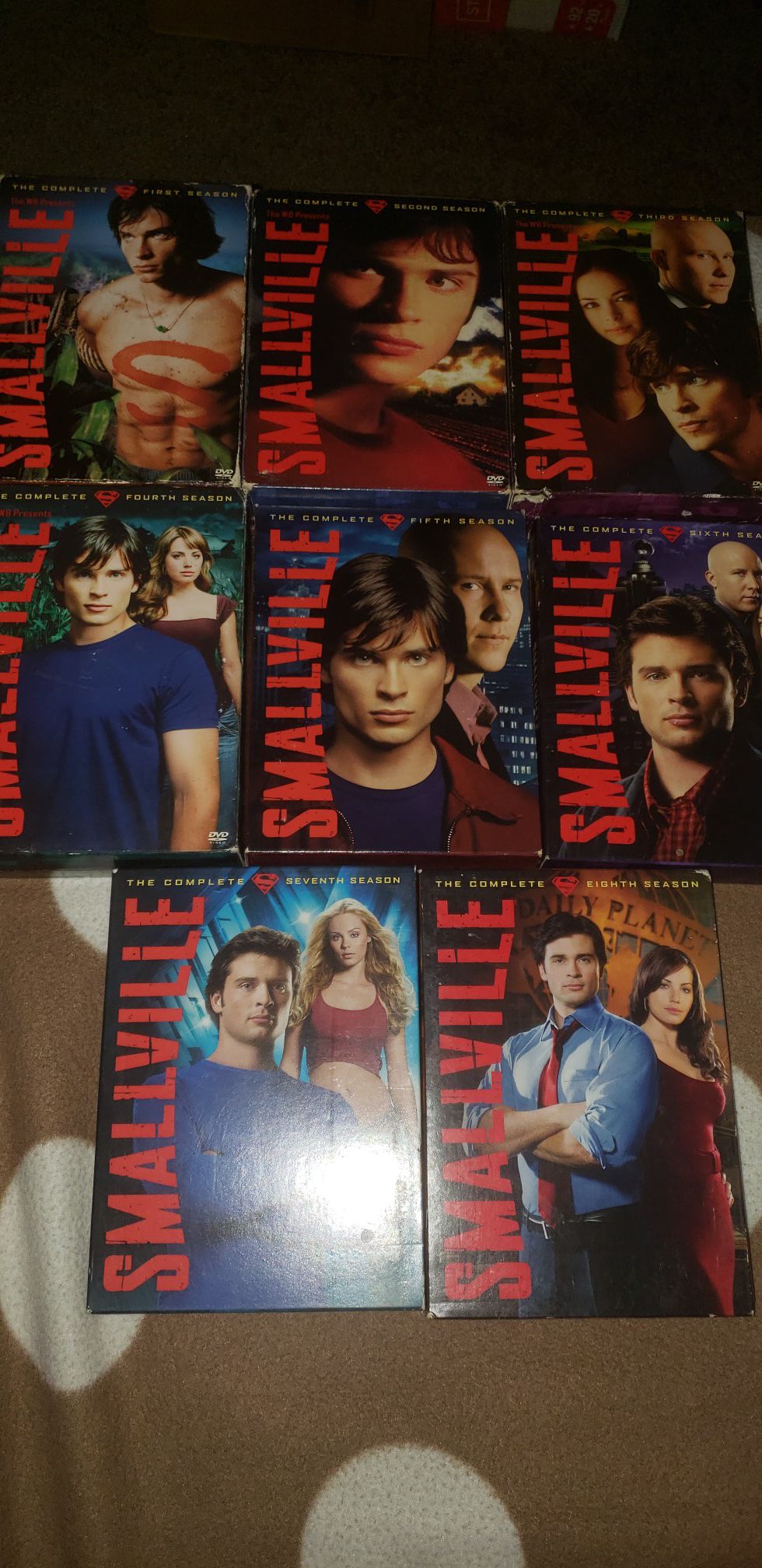 Smallville DVD season 1 to 8