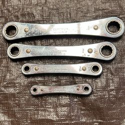 Craftsman Ratcheting Box End Wrenches