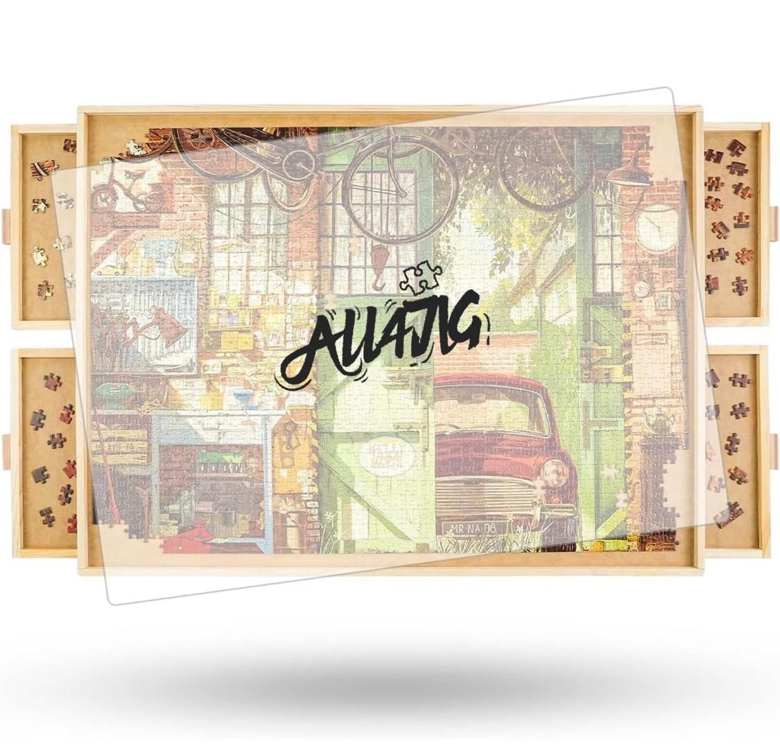 rotating puzzle board