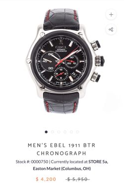 Ebel Swiss Men Watch