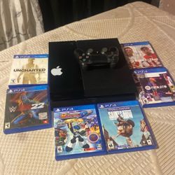 playstation 4 with games