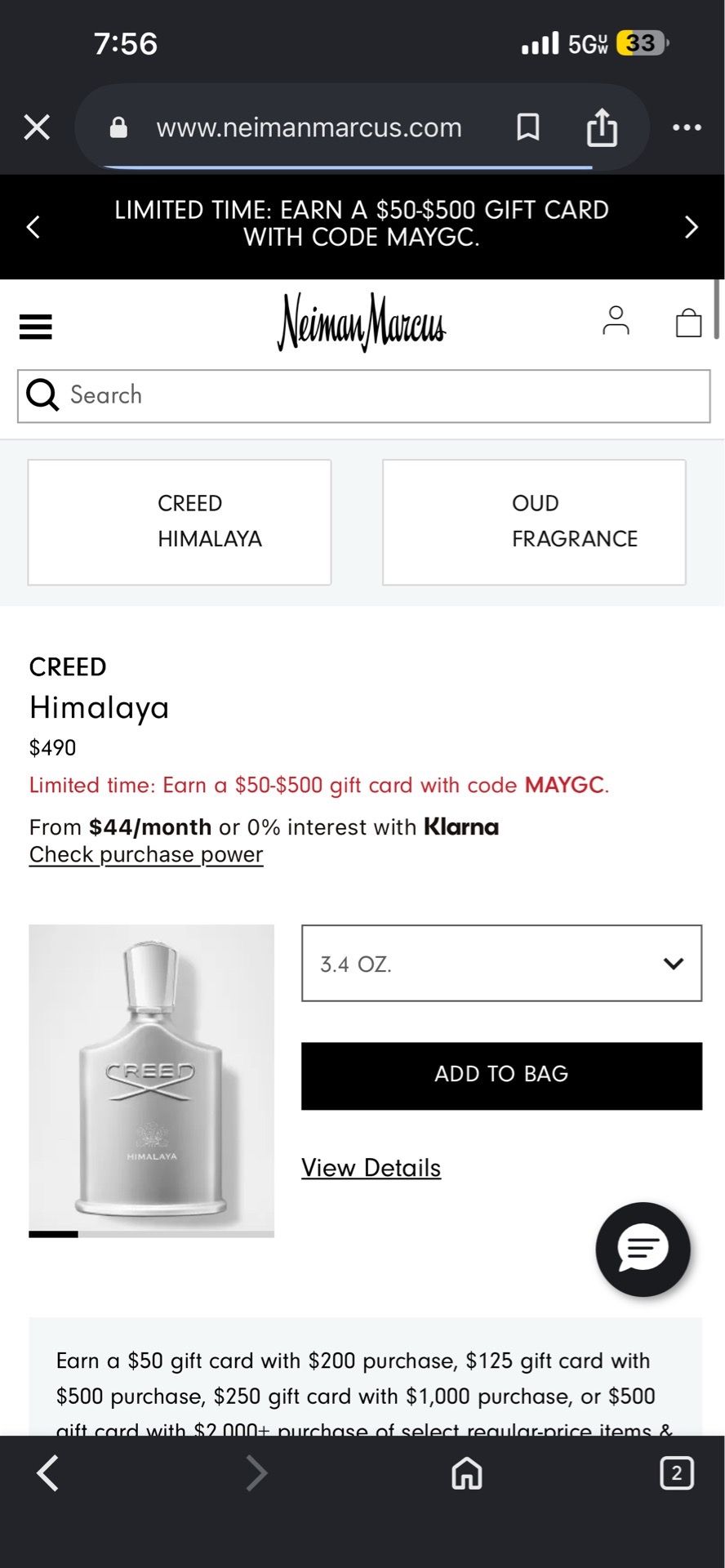 Creed himalaya