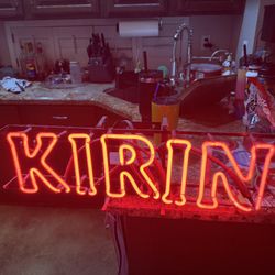 Real Neon Beer Sign Kirin