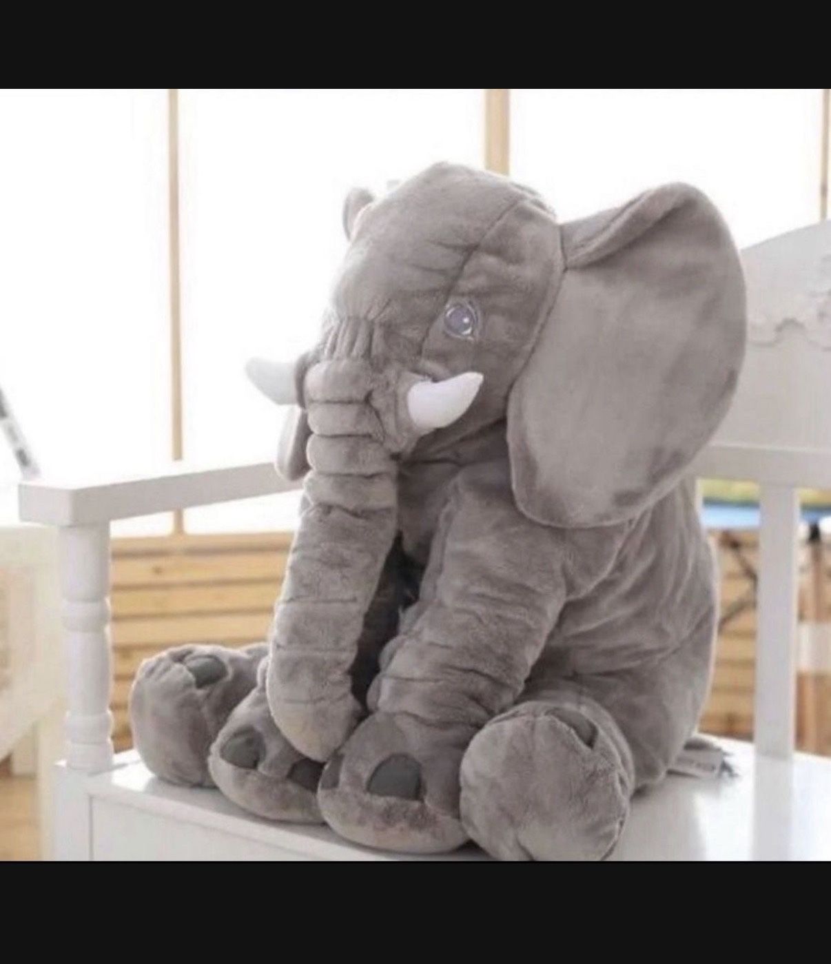24” Elephant Stuffed Plush Toy